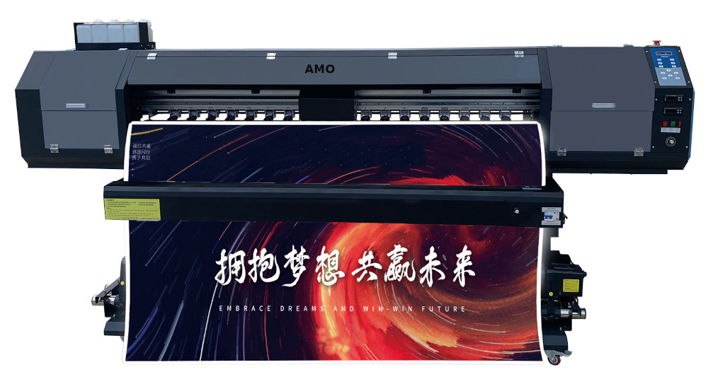 AM1601i32 Eco Solvent Printer Main Image